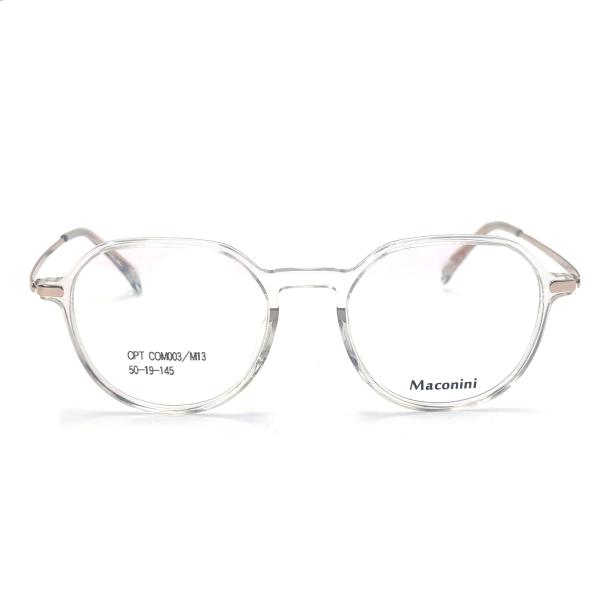 OPT COM003 Fashion-forward Women s Acetate Optical Frame - Round Shape