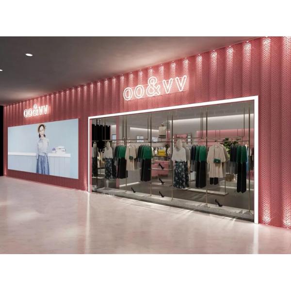 Veneered Corrugated Aluminum Wall Panels Non Perforated Silver Grey