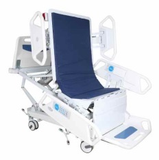 Lit d'hôpital électrique semi-Fowler intensif, lit médical de soins, chaise, couchette, ICU