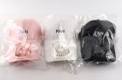 Cross-border production of solar fan  cover cool two convenient travel
