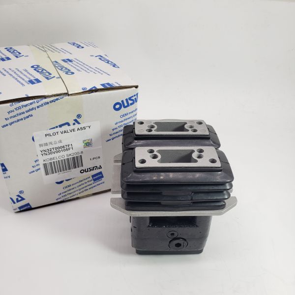 Foot valve Assembly YN32T00067F1 Pilot valve assy YN30V00105F1 For KOBELCO SK200-8
