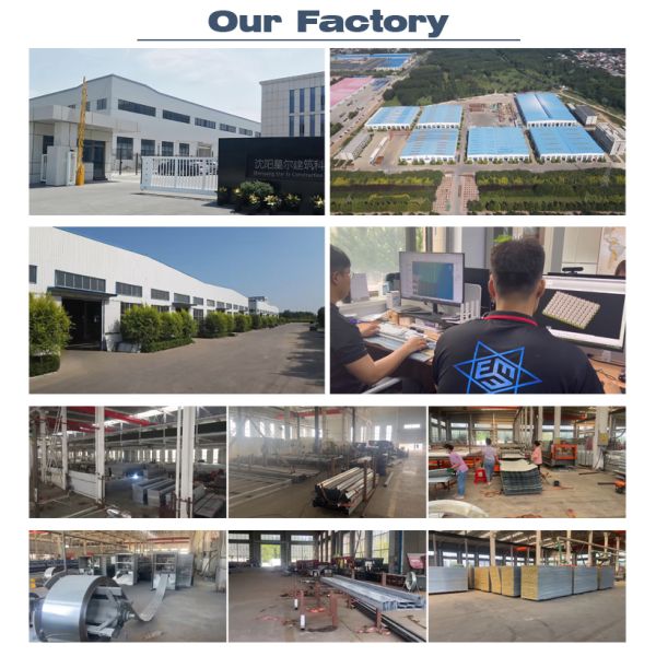 High Strength Metal Structure Warehouse Prefab Industrial Steel Building Wind Resistant
