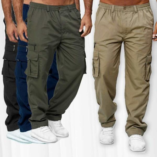 Cotton Or TC Check Comfortable Casual Pants Men Or Women Casual Pants With Pockets
