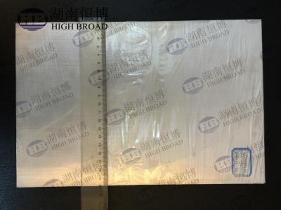 Placa da gravura do magnésio WE43 para a fuselagem de aviões