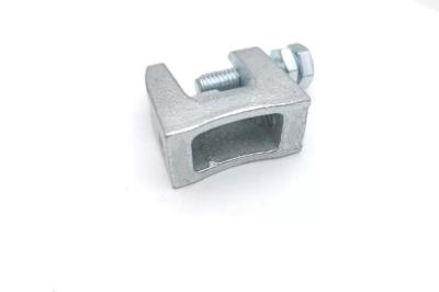 M6 H Beam Clamp Fastener White Galvanized Iron Steel