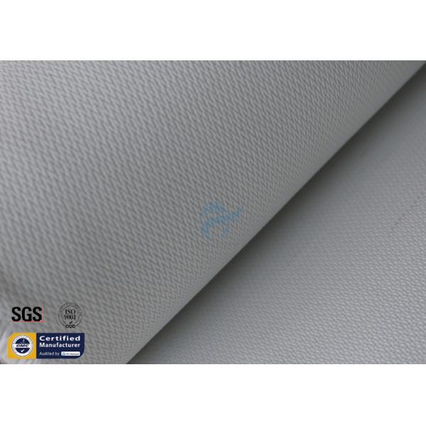 Silicone Fiberglass Fire Blanket White Non Combustible Flame Resistant Fabric