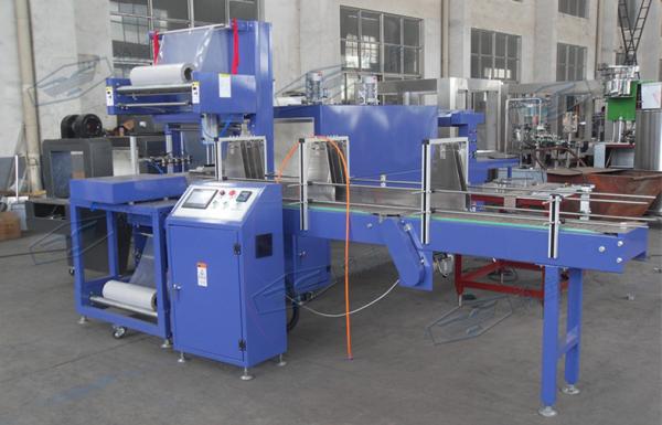 L Type Shrink Packing Machine PLC control For Automatic Production Line