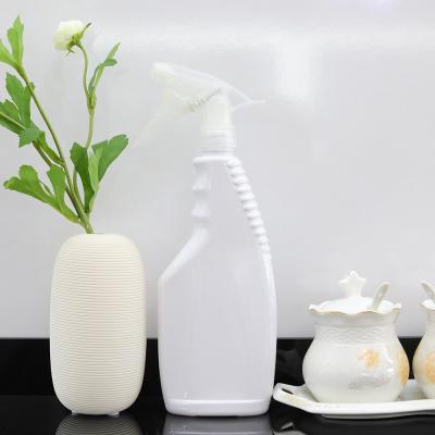 Botelha de pulverização de gatilho de plástico transparente com embalagem cosmética estampada em tela Padrão 10000pcs