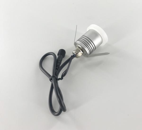Luzes exteriores impermeáveis da etapa do diodo emissor de luz de 12V/24V IP67, lâmpada da plataforma do diodo emissor de luz, anel acrílico da cara