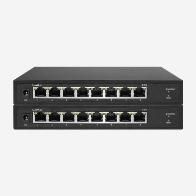 8 MAC de comutação IEEE 802.3az da capacidade 4K do interruptor 40Gbps dos ethernet do ponto de entrada 2.5Gbps