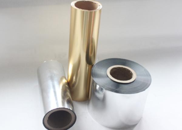 Ultra-smooth Glossy Metal Laminated Film Rolls For High-quality Hot Stamping Packaging