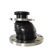 JIS 5K extremo de brida compensador de acero forjado bola única flexible EPDM expansión articulación de expansión excéntrica