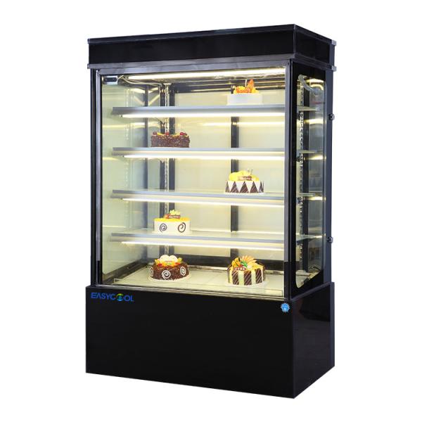 1.5m Bakery Glass Showcase , Vertical Dessert Cake Pastry Chocolate Display Fridge