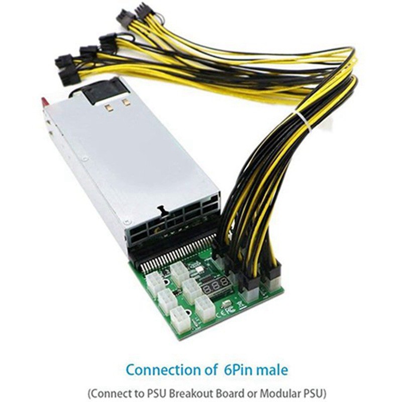 Удлинительный кабель электропитания длины 30cm для видеокарты GPU