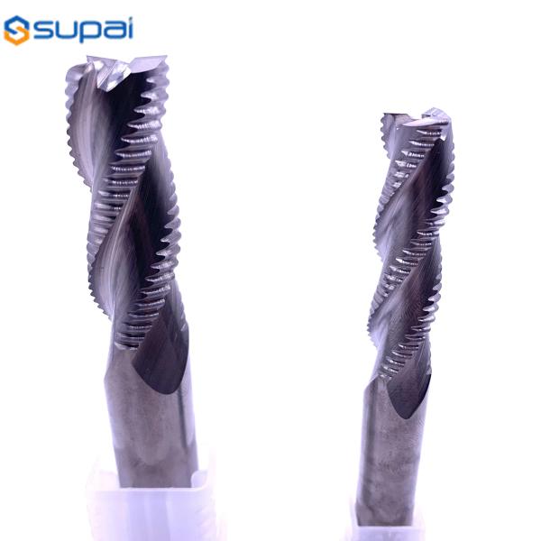 TiAlN Coating End Mills For Hardened Steel With 30° Helix Angle