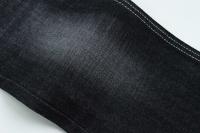 100% coton crosshatch drap denim tissu rigide pour le style de la mode 13 oz couleur noire vente à chaud au marché indien