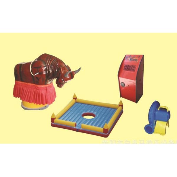 Круглый раздувной механически Bull, игра езды Bull брезента PVC раздувная механически