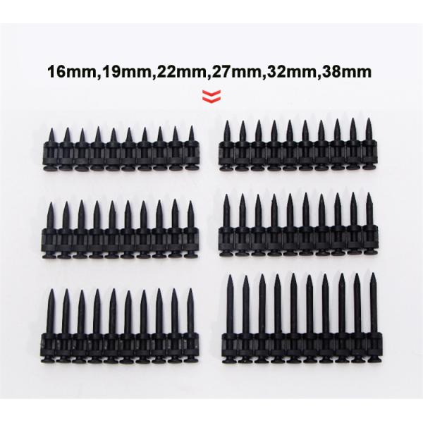 General Head Diameter Smooth Shank Steel Gas Nails for Concrete Nail Gun
