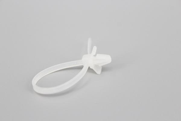 DM-3*100mm white and black TS 16949 Auto Industry accessories push mounted nylon cable ties