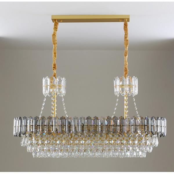 Света люстры СИД привесные с тенью металла/стекла/Кристл для домашнего украшения