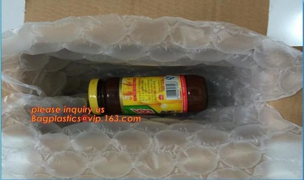 inflatable air bag for wine bottle, wine bottle air bag transport protective shock resistant cushion hand bag packaging,