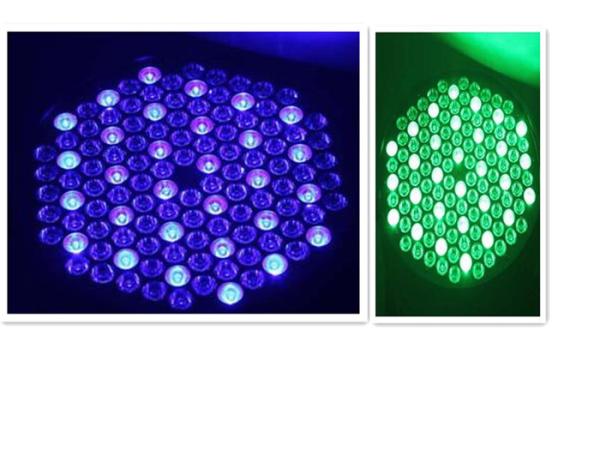 Aluminum RGBW 120PCS * 3W High Brightness LED Par Can Lights For DJ Club