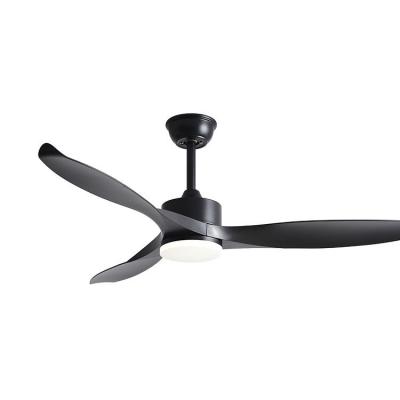 DC Motor Remote Control ABS 3 Blades 42 Inch 52 Inch Led Ceiling Fan With Light