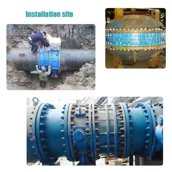 Transmission Pipe Double Flange Dresser Coupling Di Carbon Steel Dismantling Joints