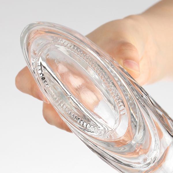 Botella de vidrio de 700 ml de vino, brandy, whisky y licor para estampado en caliente y vino