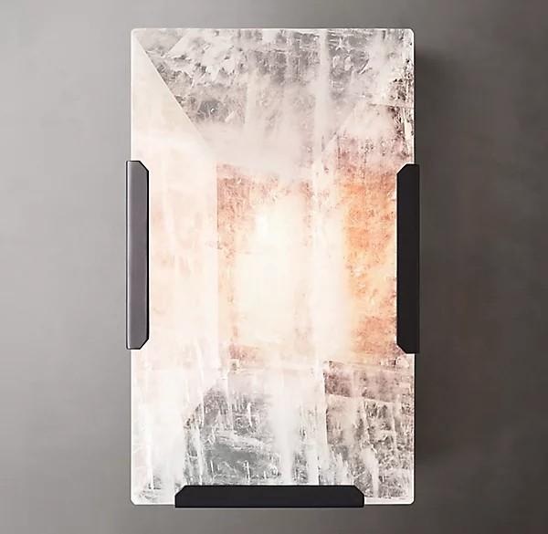 Lâmpadas de parede decorativas de interiores modernas de latão 85-265 volts