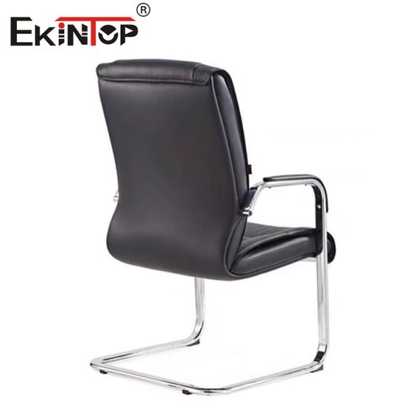 Комфортный офисный стул из PU кожи без козырьков Коммерческая мебель