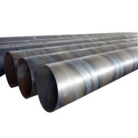 Tuyau soudé par spirale du tuyau d'acier au carbone de noir d'ASTM A252 OD 508mm