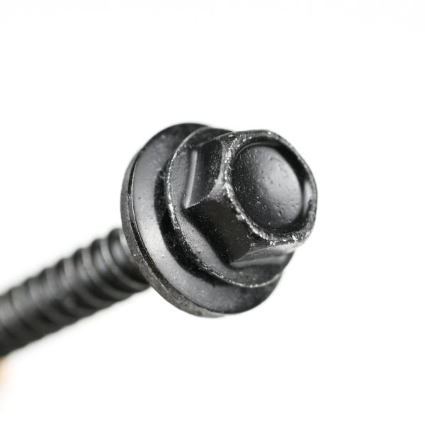 ZINC Finish Flange Hex Head Wood Screw for Wooden Building Materials and Structures