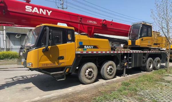 Grue sur camion Sany 50t fiable de 2023 en bon état, pour vente chaude