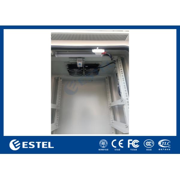 19 дюймовые шкафы для наружного телекоммуникационного оборудования IP55 водонепроницаемый корпус на полу