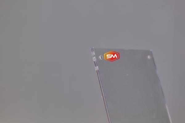 Magnetic L Shape Acrylic Sign Holder Desktop Billboard Table Menu For Hotel Restaurant Display Stand