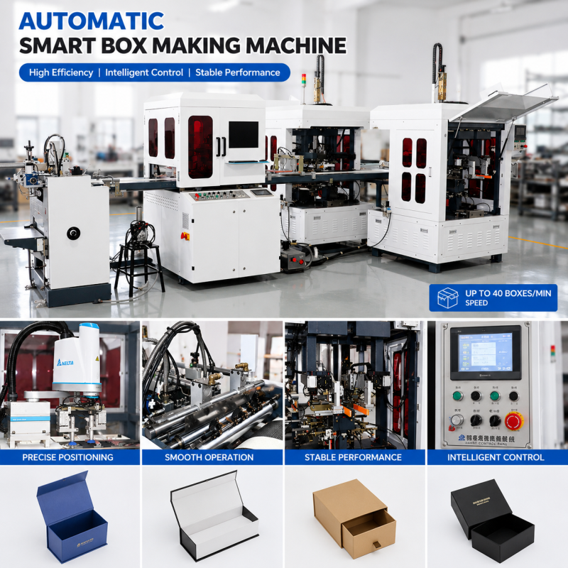 Automatic Intelligent Carton Box Making Machine RH350A