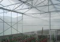 Single Span Polycarbonate PC Sheet Greenhouse With Shading System