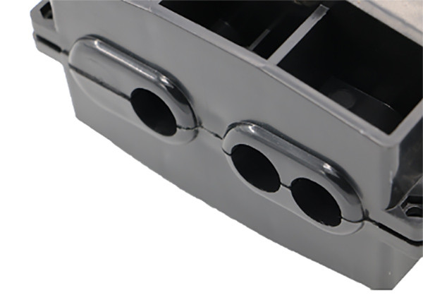 24 Core 2 Inlet 2 Outlet Joint Closure Fiber Optic RoHS Copmliant