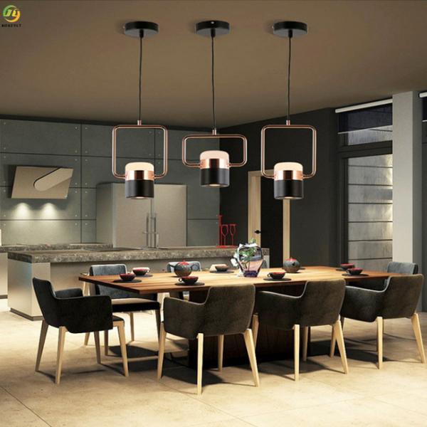 Lumière pendante nordique à la maison/d'hôtel en métal d'art de l'or LED d'application