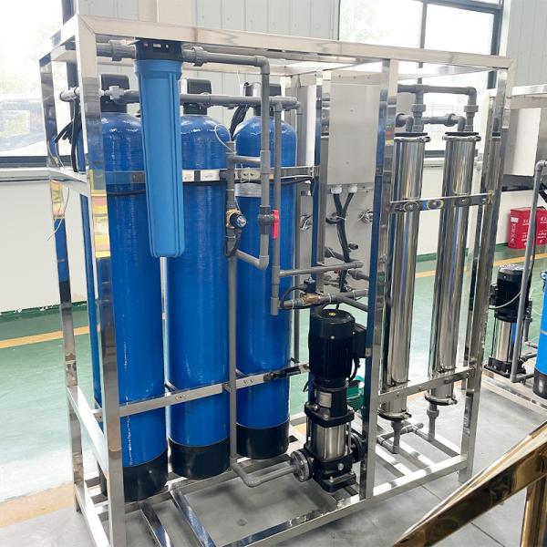 500L/H Capacidade Sistema industrial RO para purificação de água Tratamento de água potável