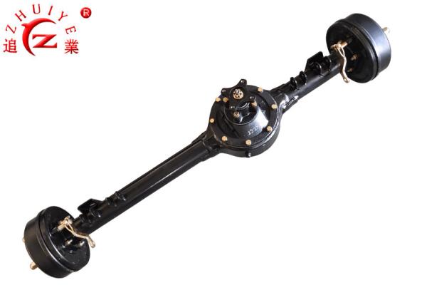 Motorized Trike Light Duty Axle , 4 Bolt Semi Floating Mechanical Rear Differential Axle