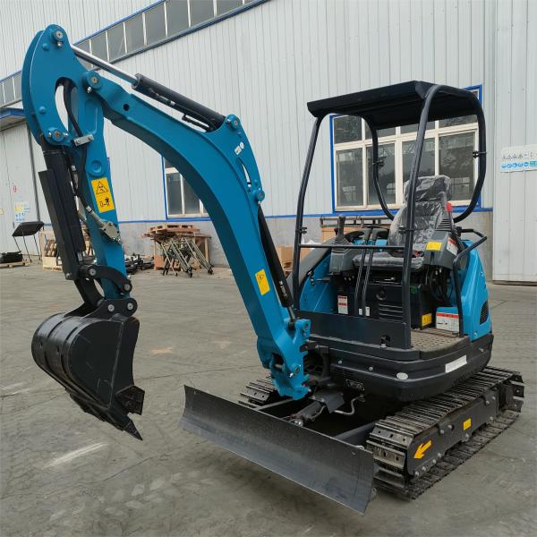CE EPA Euro5 2,5 toneladas 2500 kg Mini Excavadora de rastreamento Operação hidráulica