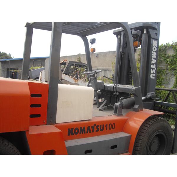 Used Komatsu 10T Forklift ISUZU engine with Original Paint