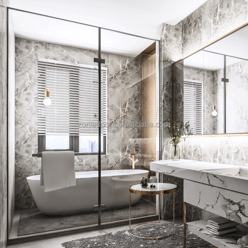 Frameless Shower Door Hardware Hot Selling Tempered Glass Sliding Shower Door