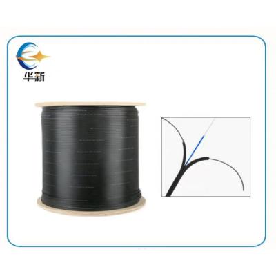 FTTH Butterfly Fiber Optic Cable G.657.A2 Aramid Reinforced Waterproof