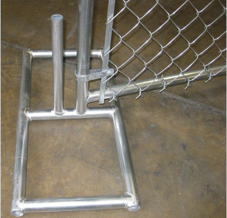 6 Feet Height Hot Dipped Galvanized Temporary Fence With 32mm Frame Tube