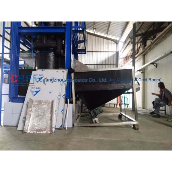 Easy Operate 10 Ton Ice Tube Machine With Stainless Steel 304 Evaporator
