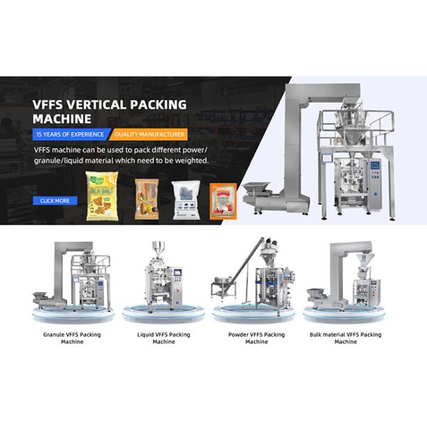 Nitrogen Gas Packaging Machine Vertical Form Fill Seal Machine