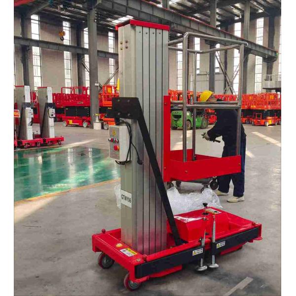 8 Meters 12 Meters 130kg Aluminum Alloy Mobile Lift Platform For Work At Height